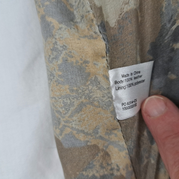 Elliott Lucca Hobo Bag Metallic Gold & Silver Braided Leather Purse - Picture 12 of 14